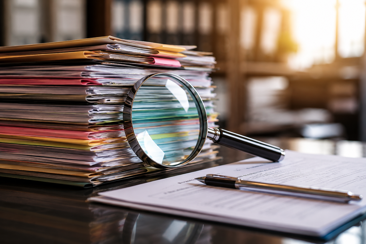 Medical records organized for chronology